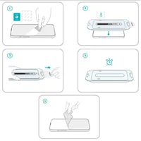 Защитное стекло Nillkin (CP+PRO) для Apple iPhone 17 Pro Max (6.9") (+ аппликатор) Черный