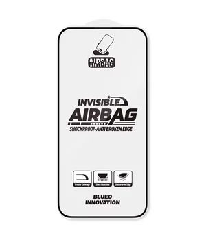 Защитное 3D стекло Blueo Invisible Airbag Anti-broken для Apple iPhone 17 Pro Max / 16 Pro Max 6.9" Черный