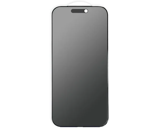 Защитное стекло Privacy 5D Matte (тех.пак) для Apple iPhone 17 Pro Max (6.9") Черный