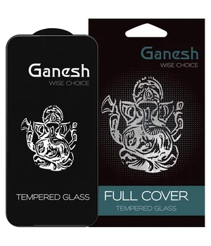 Захисне скло Ganesh (Full Cover) для Apple iPhone 17 Pro Max (6.9") Чорний