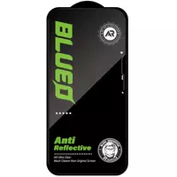 Защитное 2.5D стекло Blueo AR Anti-Reflective HD для Apple iPhone 17 Pro Max / 16 Pro Max (6.9") Черный