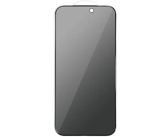 Защитное стекло Privacy 5D (тех.пак) для Apple iPhone 17 Pro Max (6.9") Черный