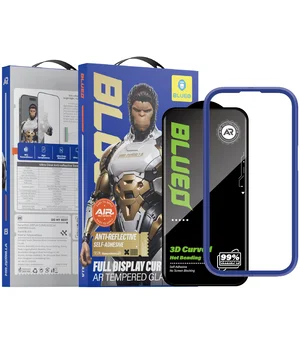 Захисне 3D скло Blueo Hot Bending AR Anti-Reflective для Apple iPhone 17 Pro Max/16 Pro Max 6.9" Чорний