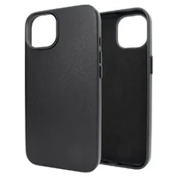 TPU+PC чехол "Leather Case" with MagSafe для Apple iPhone 11 Pro Max Черный