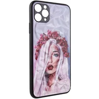 TPU+PC чехол Prisma Ladies для Apple iPhone 11 Pro Max (6.5") Ukrainian Girl