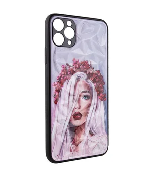 TPU+PC чехол Prisma Ladies для Apple iPhone 11 Pro Max (6.5") Ukrainian Girl