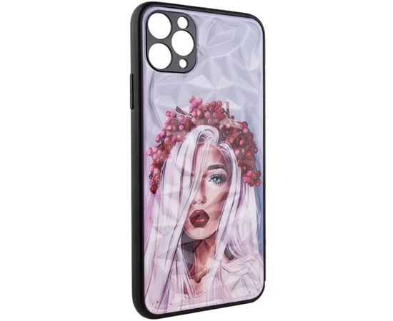 TPU+PC чохол Prisma Ladies для Apple iPhone 11 Pro Max (6.5") Ukrainian Girl