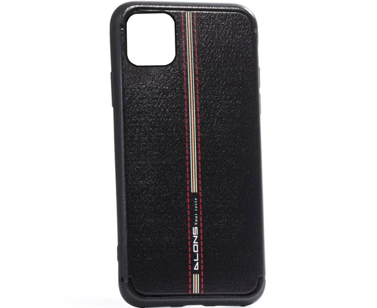 TPU чехол DLONS Lenny Series для Apple iPhone 11 Pro Max (6.5") Черный