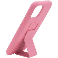 Чехол Silicone Case Hand Holder для Apple iPhone 11 Pro Max (6.5") Розовый / Pink