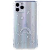 TPU + Glass чохол Aurora Space для Apple iPhone 11 Pro Max (6.5 ") Радуга