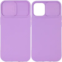 Чохол Camshield Square TPU зі шторкою для камери для Apple iPhone 11 Pro Max (6.5 ") Бузковий