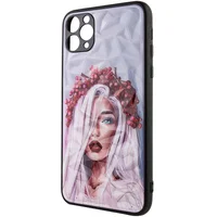 TPU+PC чехол Prisma Ladies для Apple iPhone 11 Pro Max (6.5") Ukrainian Girl
