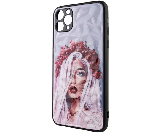 TPU+PC чохол Prisma Ladies для Apple iPhone 11 Pro Max (6.5") Ukrainian Girl