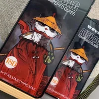 Защитное 2.5D стекло Weva AirBag (тех.пак) для Apple iPhone 11 Pro Max / XS Max (6.5") Черный