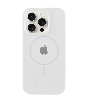 Чехол Silicone Case Full Protective (AA) with MagSafe для Apple iPhone 11 Pro Max (6.5") Белый / White