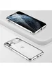 Чехол Camshield 360 Metall+Glass со шторкой для камеры для Apple iPhone 11 Pro Max (6.5") Серебряный