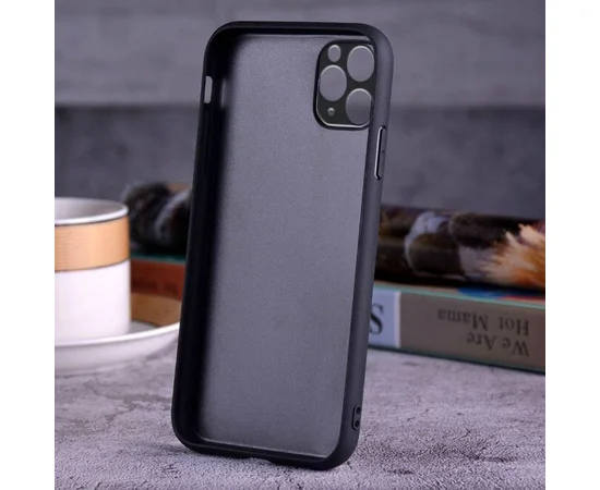 Кожаный чехол AIORIA Vintage для Apple iPhone 11 Pro Max (6.5") Черный