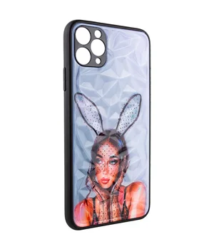 TPU+PC чехол Prisma Ladies для Apple iPhone 11 Pro Max (6.5") Rabbit