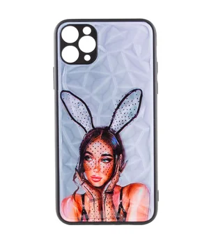 TPU+PC чохол Prisma Ladies для Apple iPhone 11 Pro Max (6.5") Rabbit