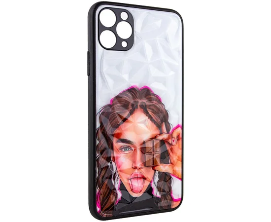 TPU+PC чехол Prisma Ladies для Apple iPhone 11 Pro Max (6.5") Chocolate