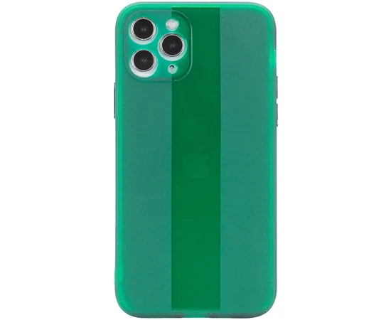 Чехол TPU Glossy Line Full Camera для Apple iPhone 11 Pro Max (6.5") Зеленый