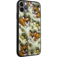 TPU+PC чехол Prisma Plushie для Apple iPhone 11 Pro Max (6.5") Corgi