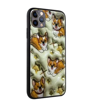 TPU+PC чехол Prisma Plushie для Apple iPhone 11 Pro Max (6.5") Corgi