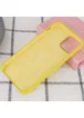 Чехол Silicone case (A) для Apple iPhone 11 Pro Max (6.5") Желтый / Yellow