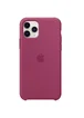 Чехол Silicone case (AAA) для Apple iPhone 11 Pro Max (6.5") Малиновый / Pomegranate