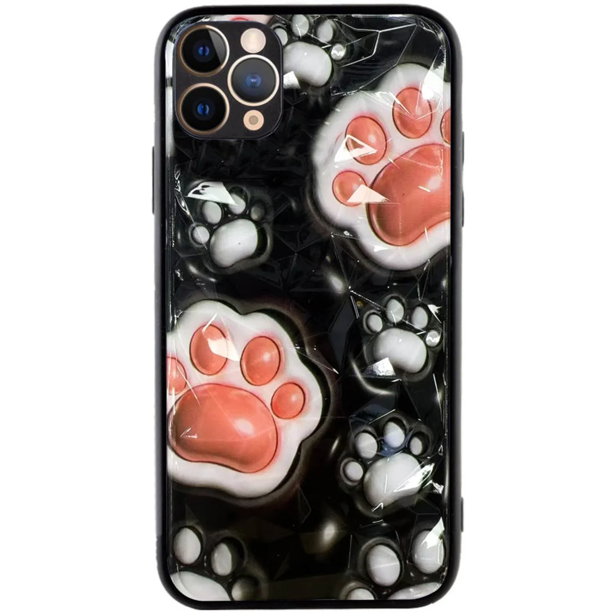 TPU+PC чехол Prisma Plushie для Apple iPhone 11 Pro Max (6.5") Paws
