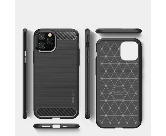 TPU чехол iPaky Slim Series для Apple iPhone 11 Pro Max (6.5") Черный