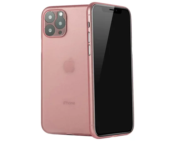 PP накладка LikGus Ultrathin 0,3 mm для Apple iPhone 11 Pro Max (6.5") Розовый