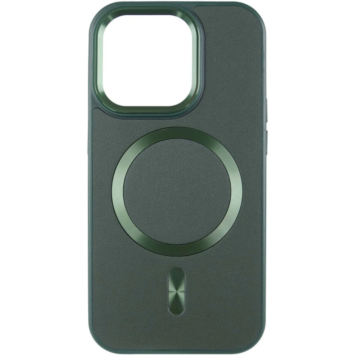 Кожаный чехол SnapCase with MagSafe для Apple iPhone 11 Pro Max (6.5") Green