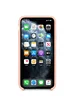Чехол Silicone case (AAA) для Apple iPhone 11 Pro Max (6.5") Оранжевый / Grapefruit