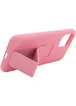 Чехол Silicone Case Hand Holder для Apple iPhone 11 Pro Max (6.5") Розовый / Pink