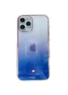 TPU+Glass чехол Aurora Classic для Apple iPhone 11 Pro Max (6.5") Синий