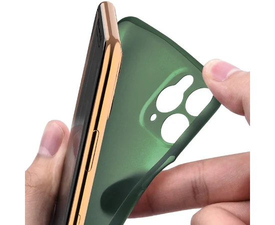 PP накладка LikGus Ultrathin 0,3 mm для Apple iPhone 11 Pro Max (6.5") Зеленый