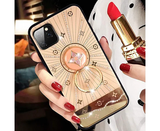 TPU+Glass чехол TYBOMB Shinig Line для Apple iPhone 11 Pro Max (6.5") pink