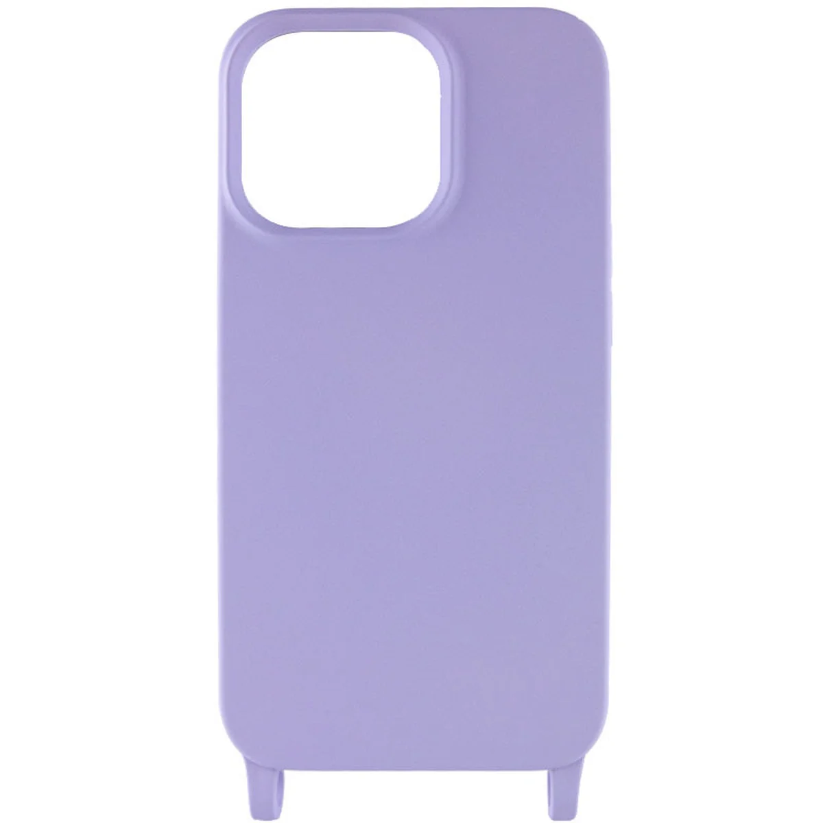 Чехол TPU two straps California для Apple iPhone 11 Pro Max (6.5") Сиреневый