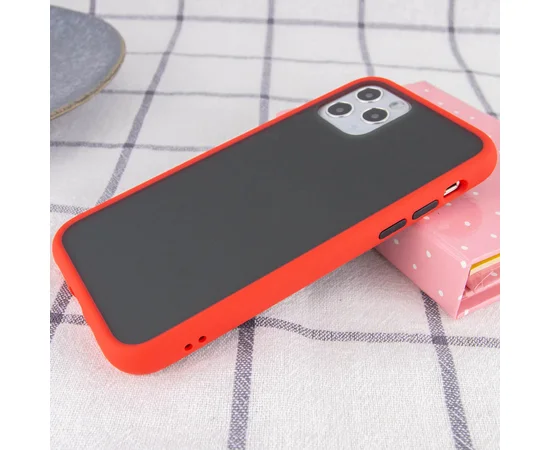 TPU чехол LikGus Maxshield для Apple iPhone 11 Pro Max (6.5") Красный