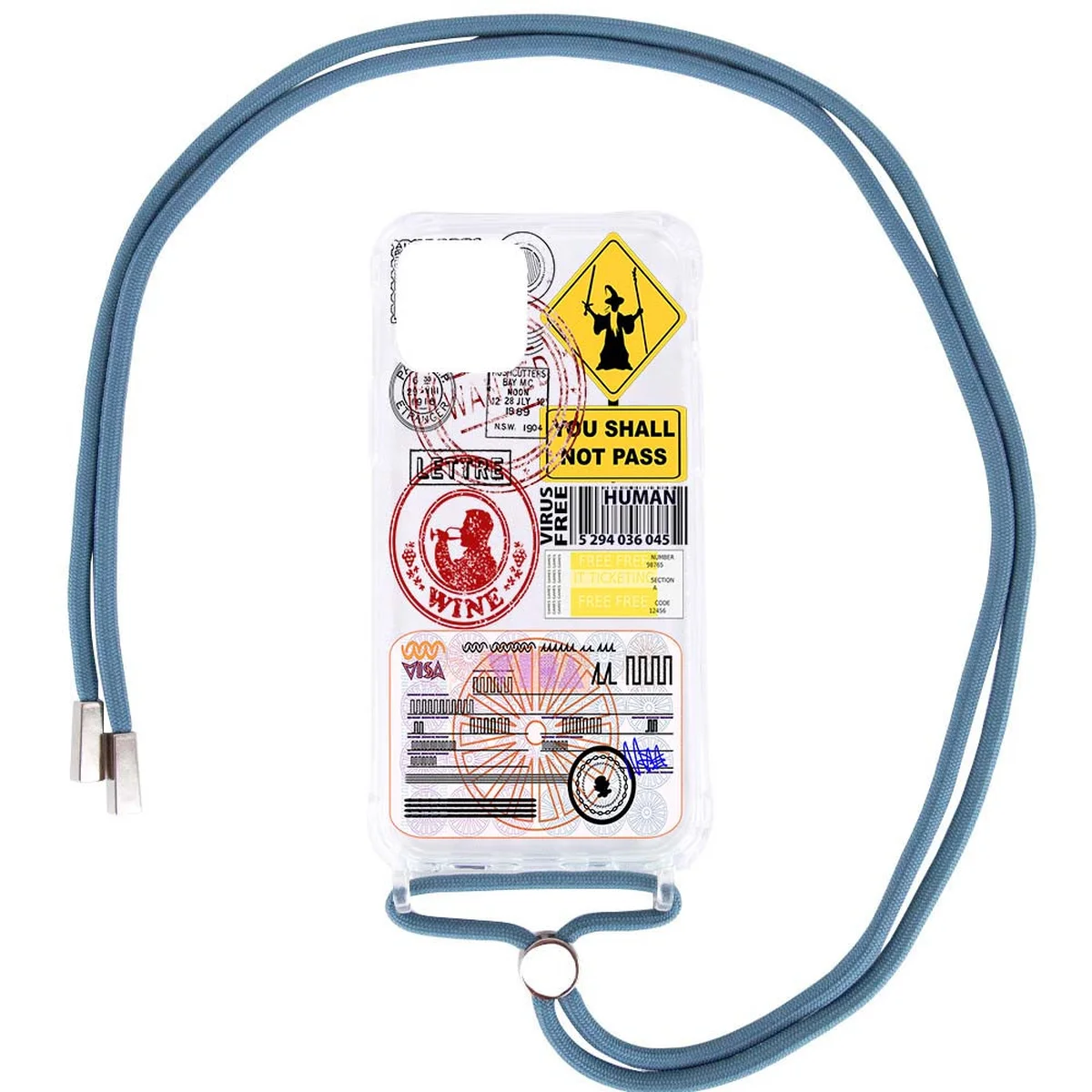 Чехол TPU Crossbody Street Style для Apple iPhone 11 Pro Max (6.5") Magician / Зеленый / Pine green