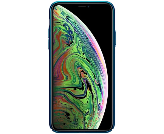 Чехол Nillkin Matte для Apple iPhone 11 Pro Max (6.5") Бирюзовый / Peacock blue