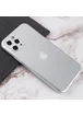 TPU+Glass чехол Matte Candy Full camera для Apple iPhone 11 Pro Max (6.5") Белый