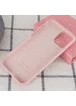 Чехол Silicone case (A) (с закрытым низом) для Apple iPhone 11 Pro Max (6.5") Розовый / Pink Sand