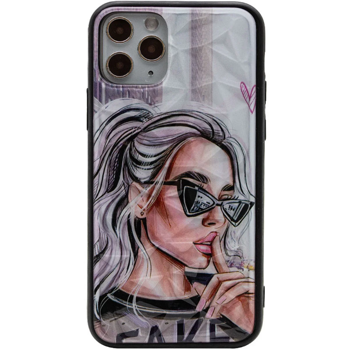 TPU + PC чохол Prisma Ladies для Apple iPhone 11 Pro Max (6.5 ") Fake