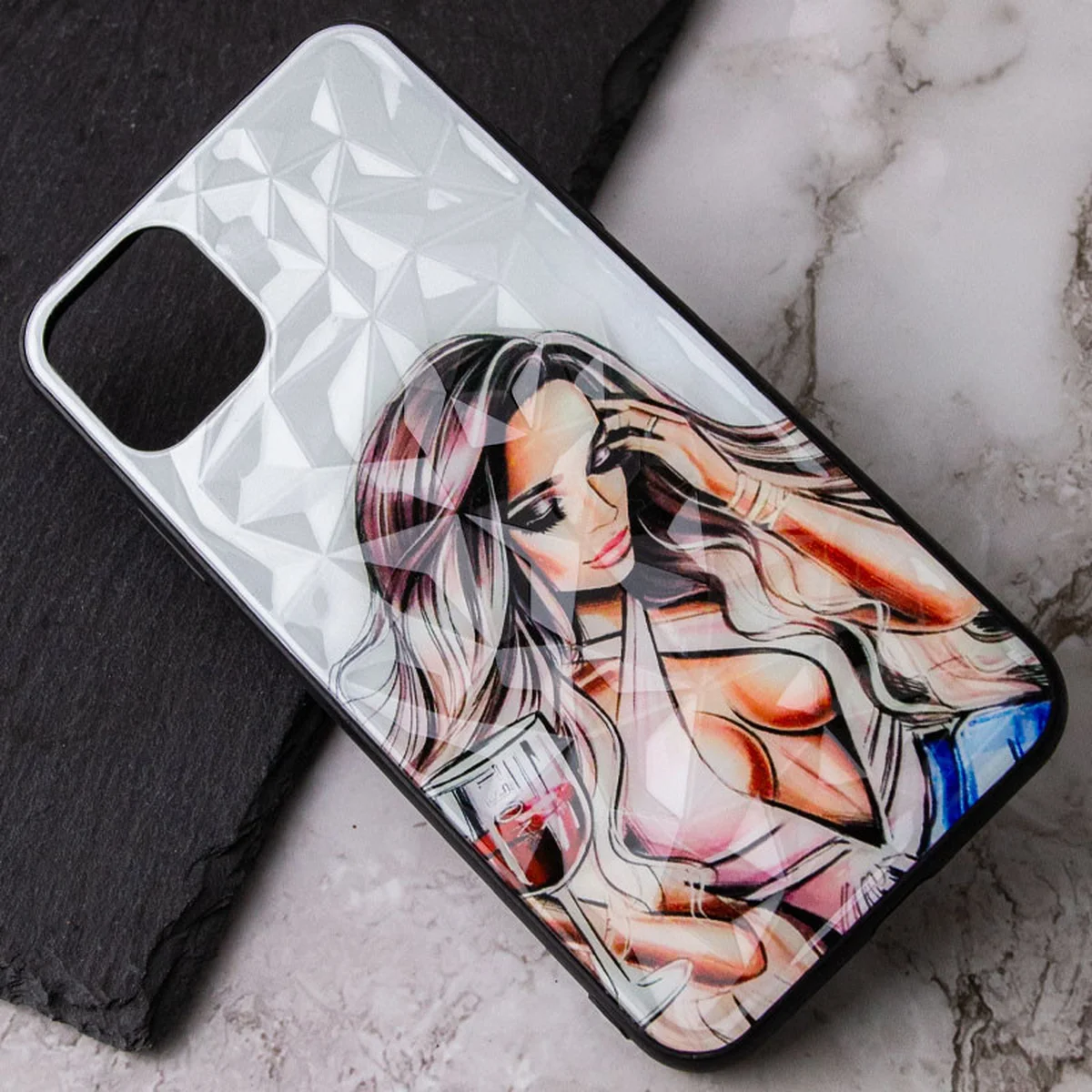 TPU+PC чохол Prisma Ladies для Apple iPhone 11 Pro Max (6.5") Sexy