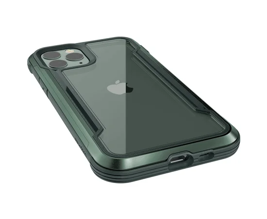 Чехол Defense Shield Series (TPU+Metal+PC) для Apple iPhone 11 Pro Max (6.5") Зеленый / Midnight Green