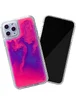 Неоновый чехол Neon Sand glow in the dark для Apple iPhone 11 Pro Max (6.5") Фиолетовый / Розовый