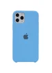 Чехол Silicone Case (AA) для Apple iPhone 11 Pro Max (6.5") Голубой / Cornflower
