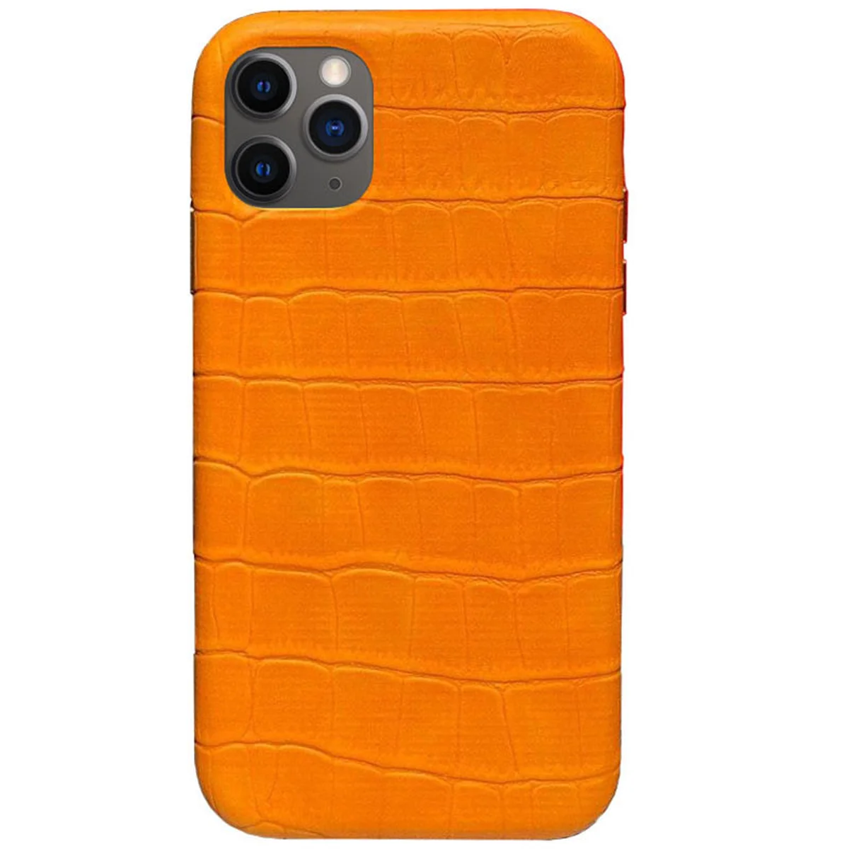 Шкіряний чохол Croco Leather для Apple iPhone 11 Pro Max (6.5 ") Yellow